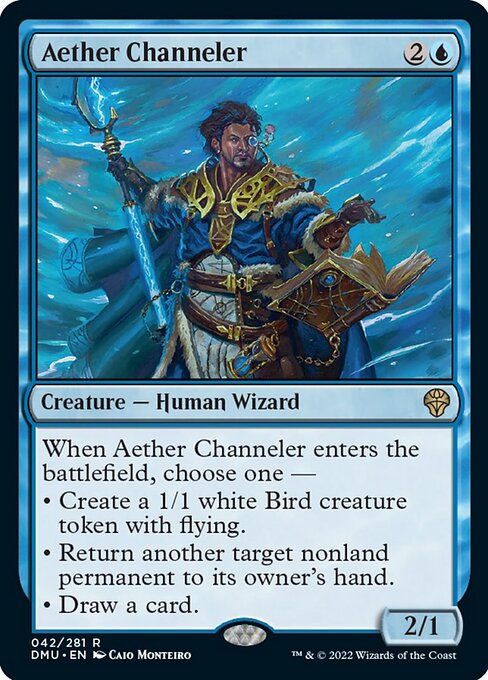 Aether Channeler - 42 /281 - Rare - FOIL 