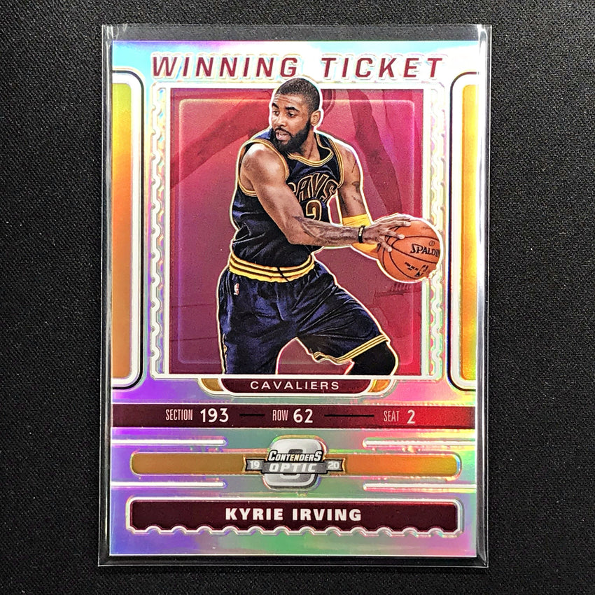 2019-20 Contenders Optic KYRIE IRVING Winning Ticket Silver #9-Cherry Collectables