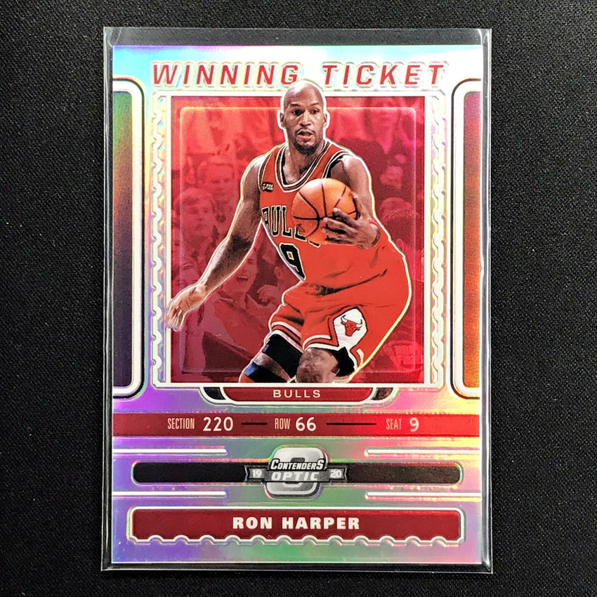 2019-20 Contenders Optic RON HARPER Winning Ticket Silver #22-Cherry Collectables
