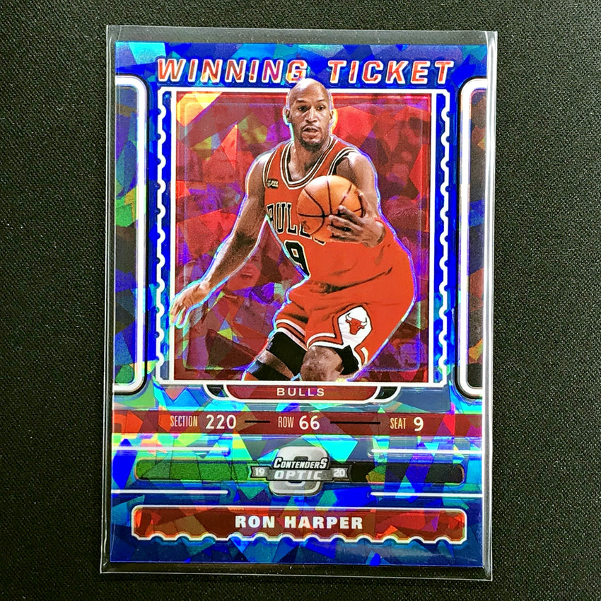 2019-20 Contenders Optic RON HARPER Winning Ticket Blue Ice #22 (B)-Cherry Collectables