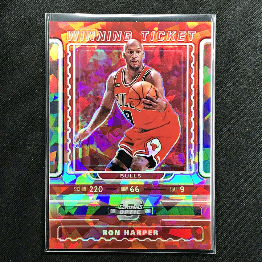 2019-20 Contenders Optic RON HARPER Winning Ticket Red Ice #22-Cherry Collectables