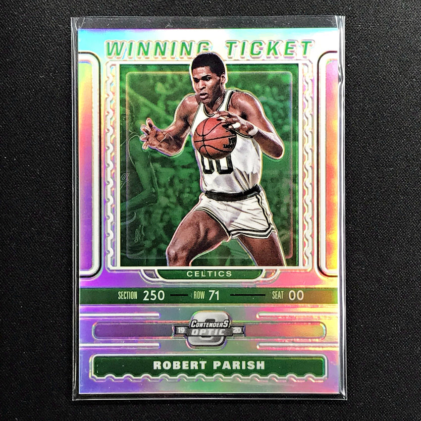 2019-20 Contenders Optic ROBERT PARISH Winning Ticket Silver #23 (B)-Cherry Collectables