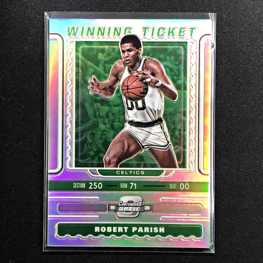 2019-20 Contenders Optic ROBERT PARISH Winning Ticket Silver #23 (C)-Cherry Collectables