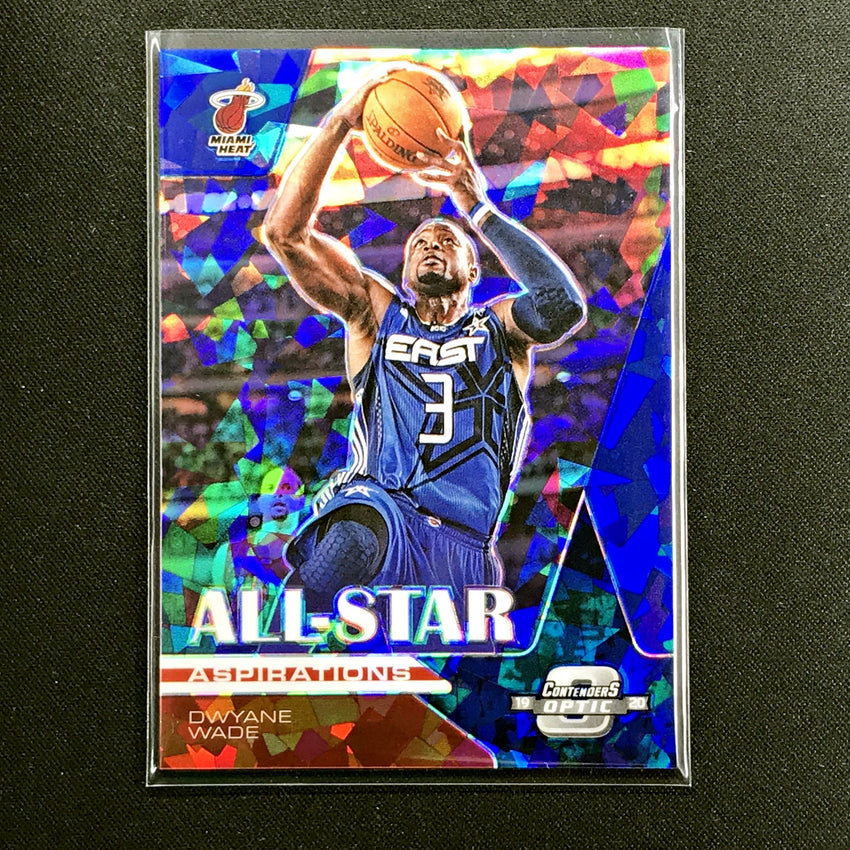 2019-20 Contenders Optic DWYANE WADE All Star Aspirations Blue Ice #6-Cherry Collectables