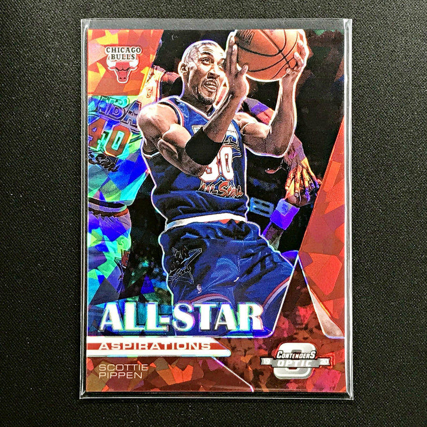 2019-20 Contenders Optic SCOTTIE PIPPEN All Star Aspirations Red Ice #5 (B)-Cherry Collectables