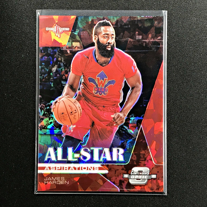 2019-20 Contenders Optic JAMES HARDEN All Star Aspirations Red Ice #16-Cherry Collectables