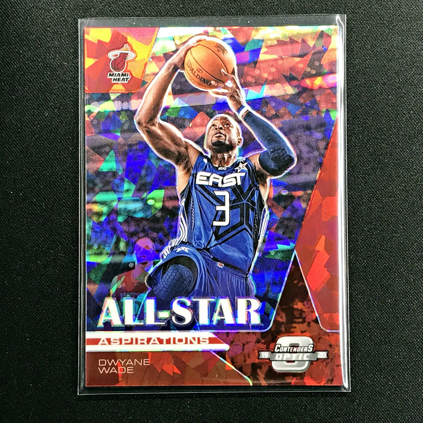 2019-20 Contenders Optic DWYANE WADE All Star Aspirations Red Ice #6-Cherry Collectables