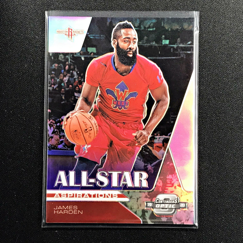 2019-20 Contenders Optic JAMES HARDEN All Star Aspirations Silver #16-Cherry Collectables
