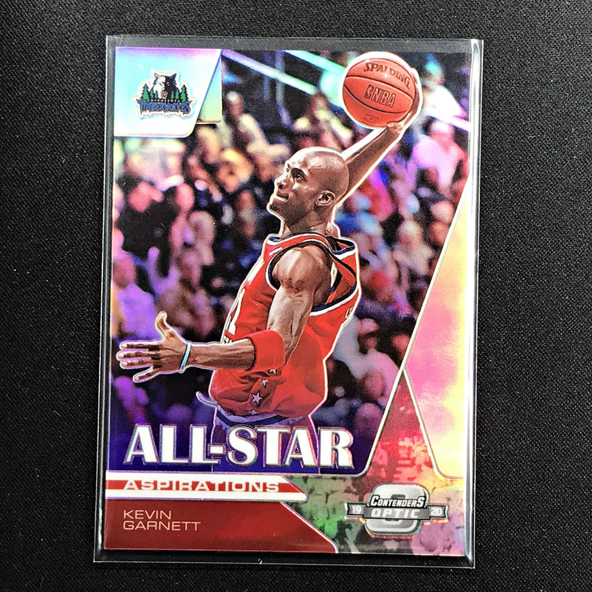 2019-20 Contenders Optic KEVIN GARNETT All Star Aspirations Silver #7 (B)-Cherry Collectables