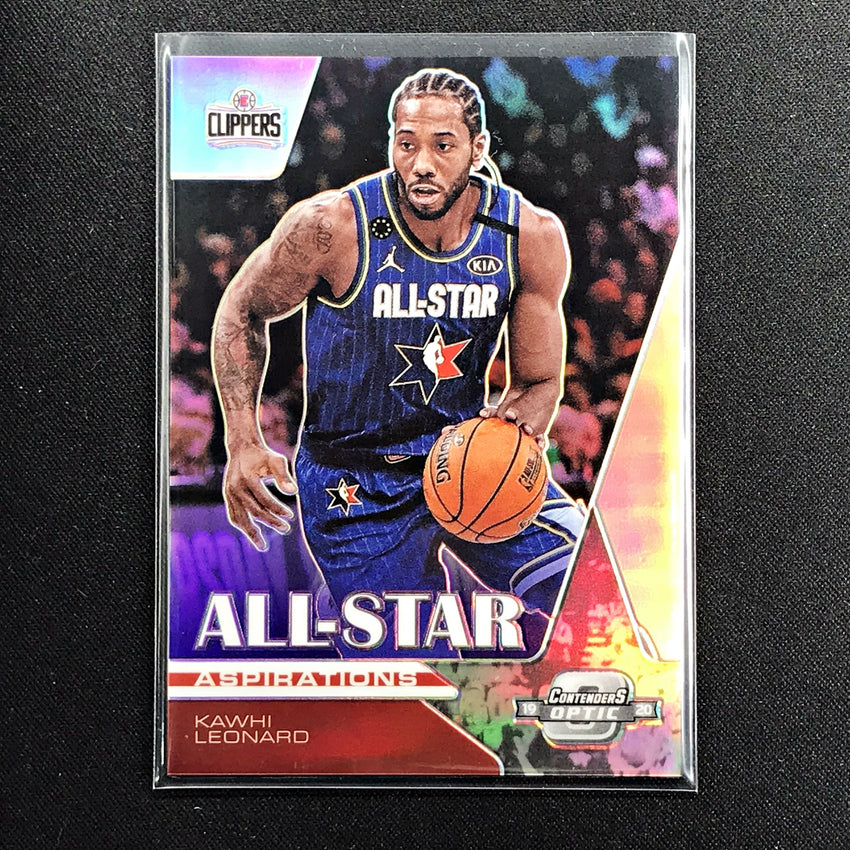 2019-20 Contenders Optic KAWHI LEONARD All Star Aspirations Silver #15-Cherry Collectables
