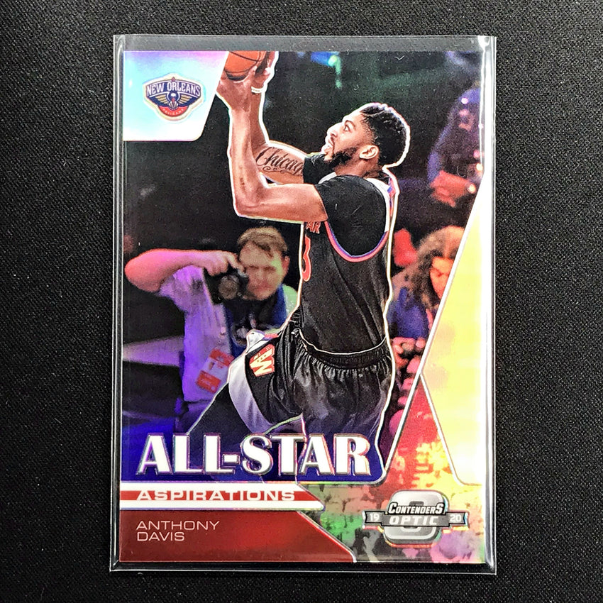 2019-20 Contenders Optic ANTHONY DAVIS All Star Aspirations Silver #12 (C)-Cherry Collectables