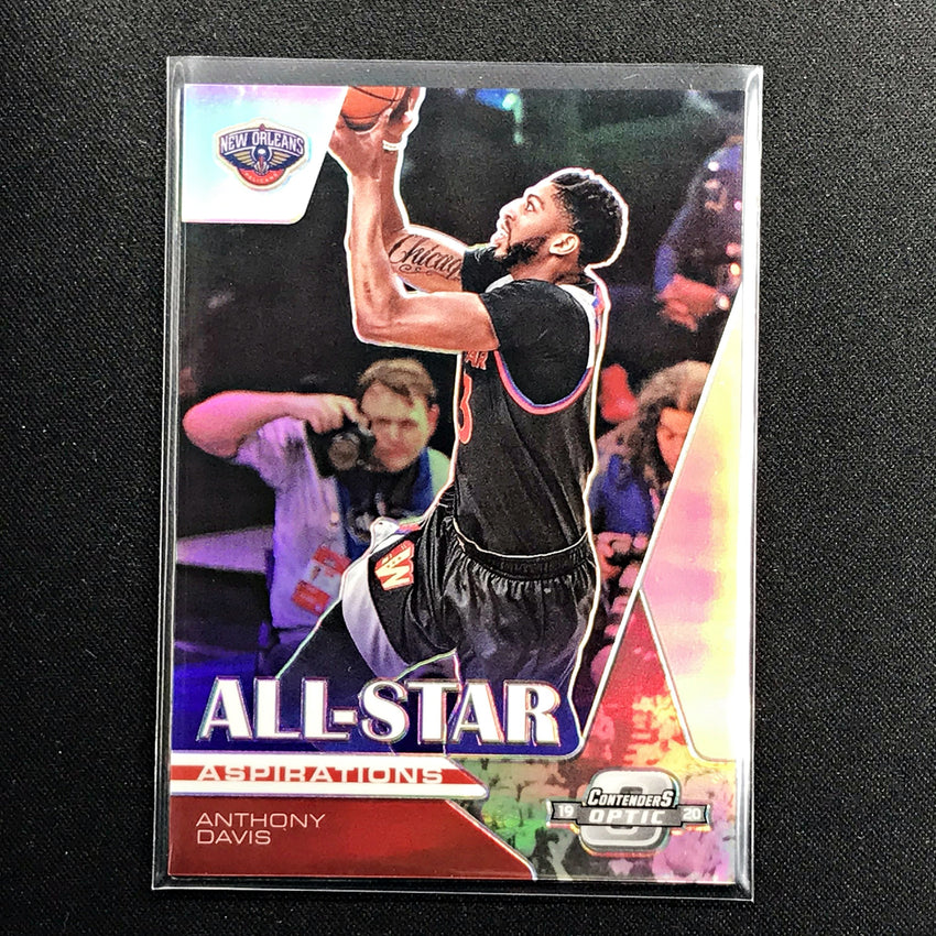 2019-20 Contenders Optic ANTHONY DAVIS All Star Aspirations Silver #12 (D)-Cherry Collectables