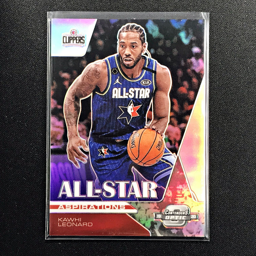 2019-20 Contenders Optic KAWHI LEONARD All Star Aspirations Silver #15 (B)-Cherry Collectables
