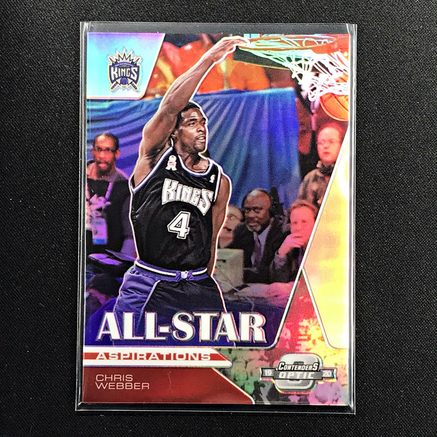 2019-20 Contenders Optic CHRIS WEBBER All Star Aspirations Silver #2-Cherry Collectables
