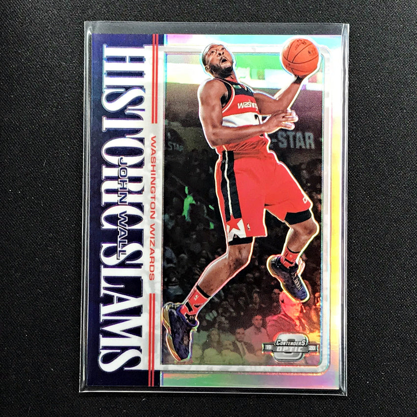 2019-20 Contenders Optic JOHN WALL Historic Slams Silver #18 (B)-Cherry Collectables