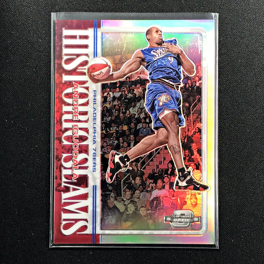 2019-20 Contenders Optic ANDRE IGUODALA Historic Slams Silver #12 (B)-Cherry Collectables