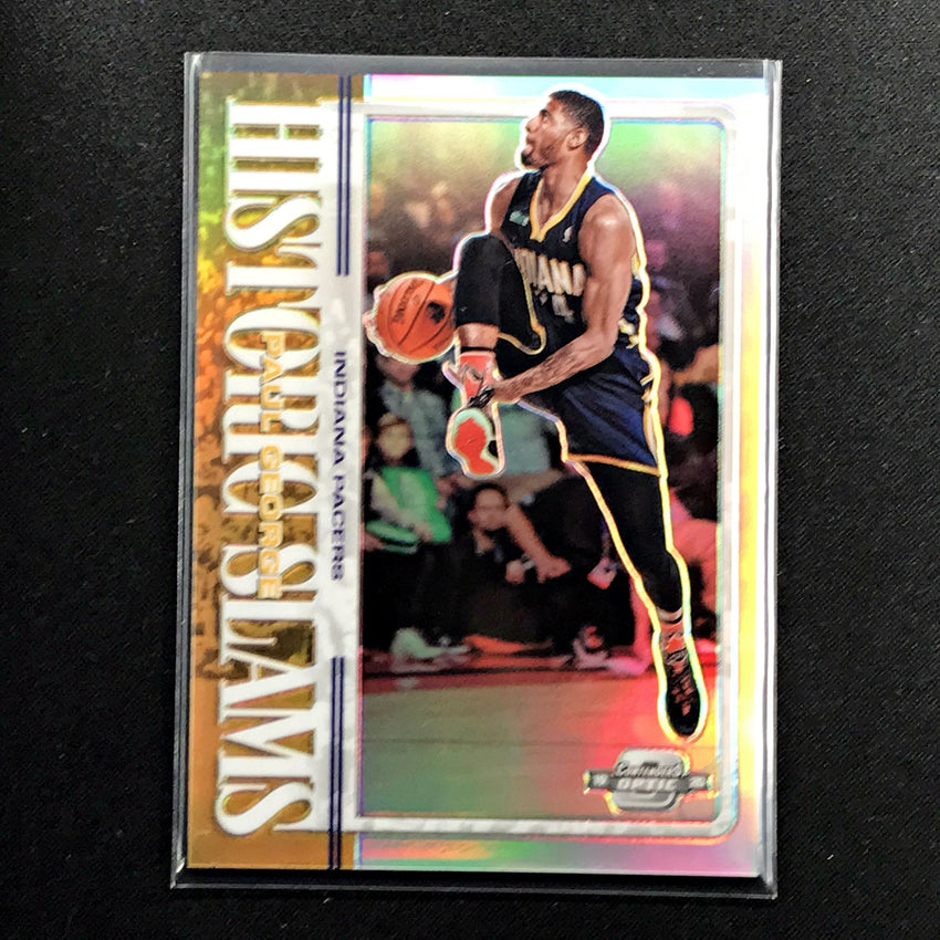 2019-20 Contenders Optic PAUL GEORGE Historic Slams Silver #17 (B)-Cherry Collectables