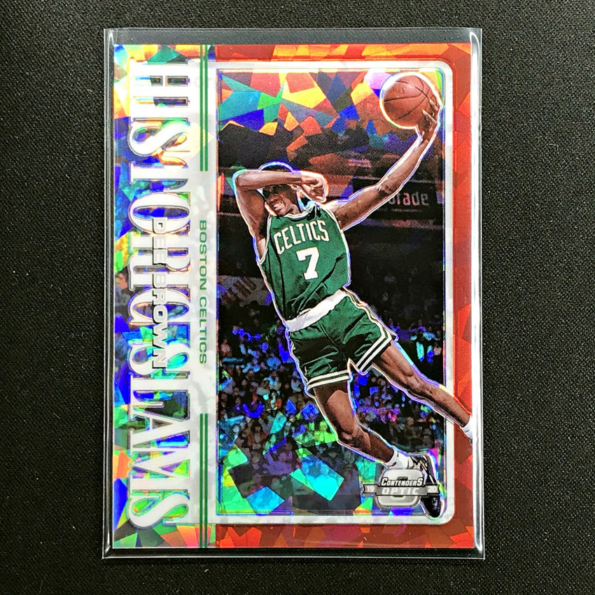 2019-20 Contenders Optic DEE BROWN Historic Slams Red Ice #7-Cherry Collectables