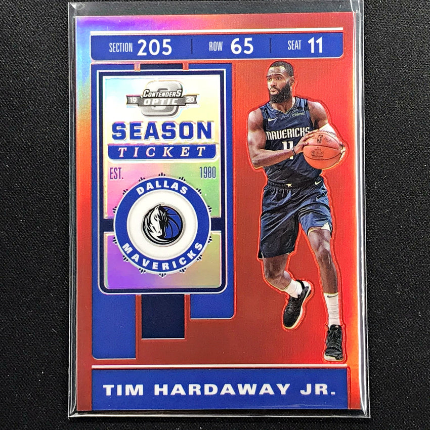 2019-20 Contenders Optic TIM HARDAWAY JR. Season Ticket Red #99-Cherry Collectables