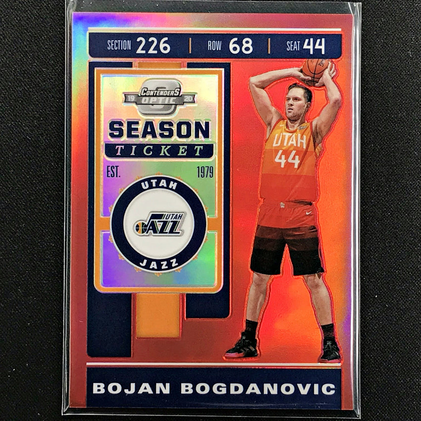 2019-20 Contenders Optic BOJAN BOGDANOVIC Season Ticket Red #12 (B)-Cherry Collectables