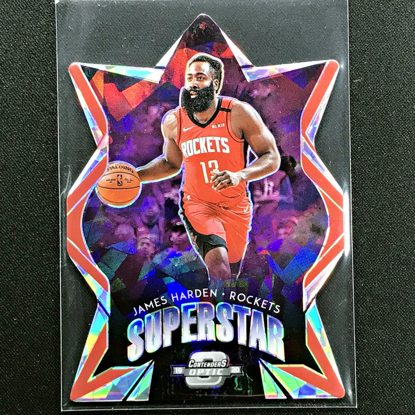 2019-20 Contenders Optic JAMES HARDEN Superstar Die Cut Red Ice #3-Cherry Collectables