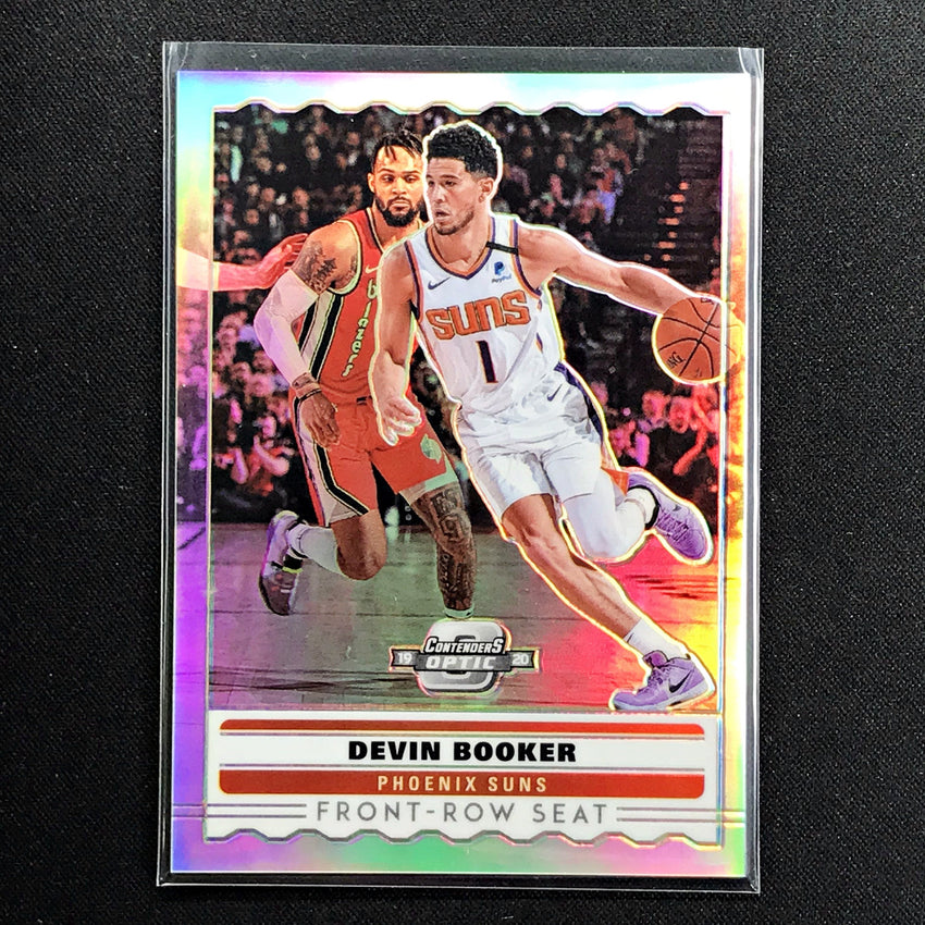 2019-20 Contenders Optic DEVIN BOOKER Front Row Seat Silver #20 (B)-Cherry Collectables