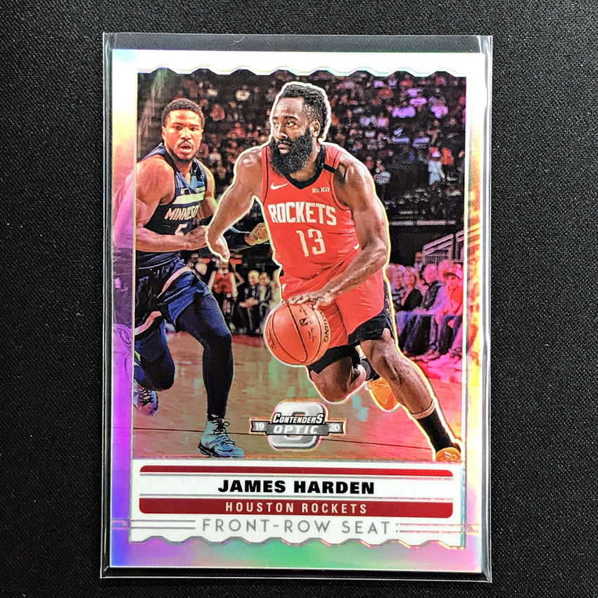 2019-20 Contenders Optic JAMES HARDEN Front Row Seat Silver #5-Cherry Collectables