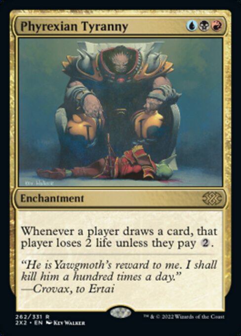 Phyrexian Tyranny 262 /331 - Rare Double Masters 2022