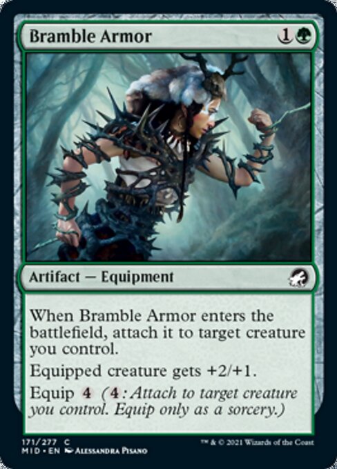171Bramble Armor 171/277 Common - Midnight Hunt