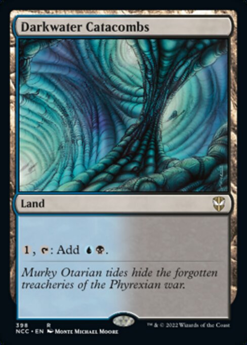 Darkwater Catacombs #398 -  New Capenna Commander