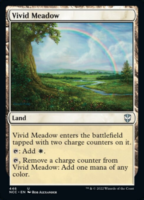 Vivid Meadow #446 -  New Capenna Commander