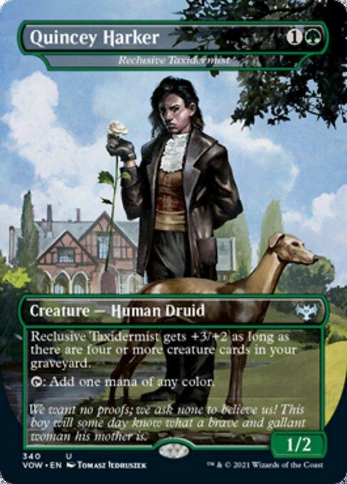 Quincey Harker (Reclusive Taxidermist) - 340 -  Crimson Vow