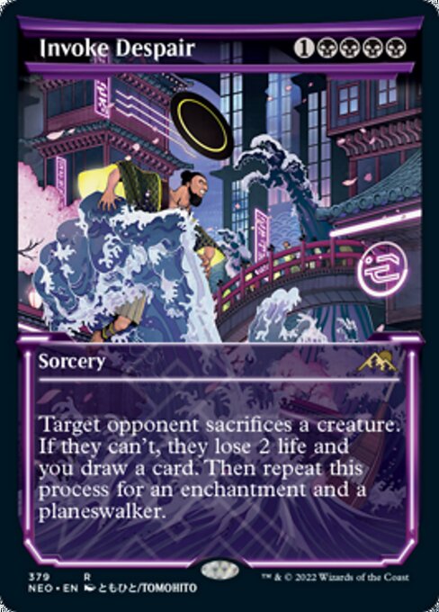 SHOWCASEInvoke Despair 379 -  Kamigawa Neon Dynasty