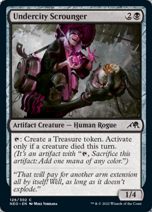 Undercity Scrounger 126/302 -  Kamigawa Neon Dynasty CONNN