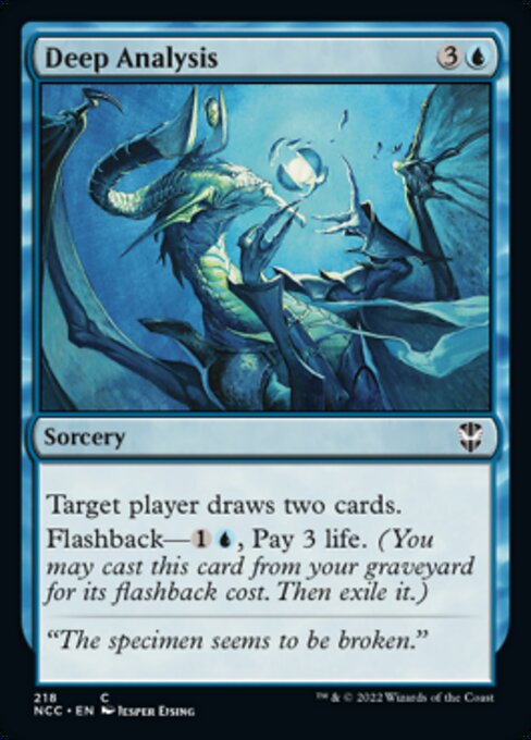 Deep Analysis #218 -  New Capenna Commander
