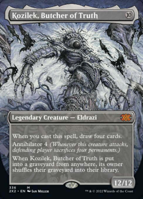 BORDERLESS Kozilek, Butcher of Truth 336# - Mythic Double Masters 2022