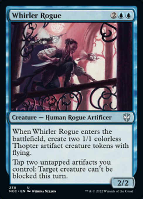 Whirler Rogue #238 -  New Capenna Commander