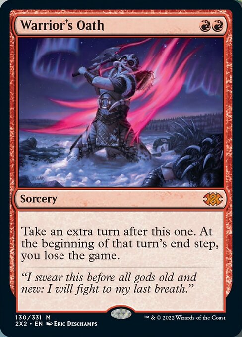 Warrior's Oath 130 /331 - Mythic Double Masters 2022