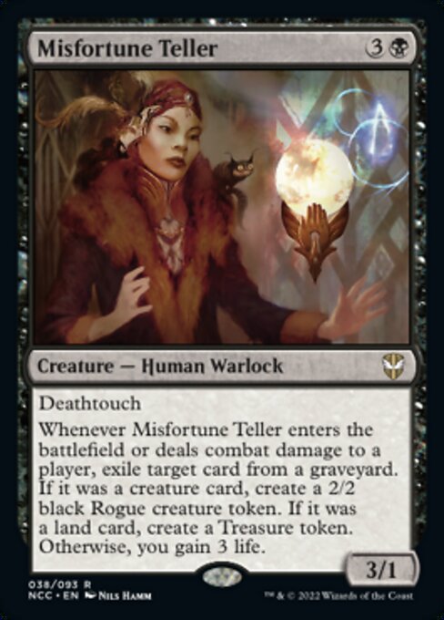 Misfortune Teller 38/93 -  New Capenna Commander
