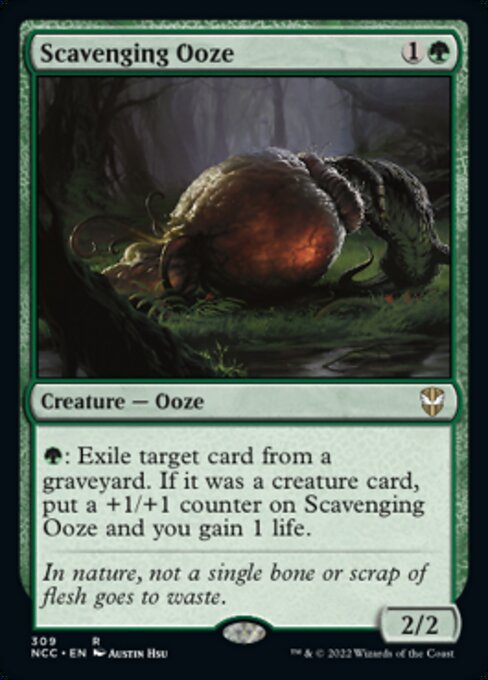 Scavenging Ooze #309 -  New Capenna Commander