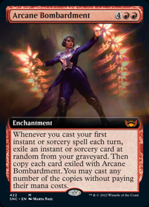 EXTENDED Arcane Bombardment  #422 - Streets of New Capenna