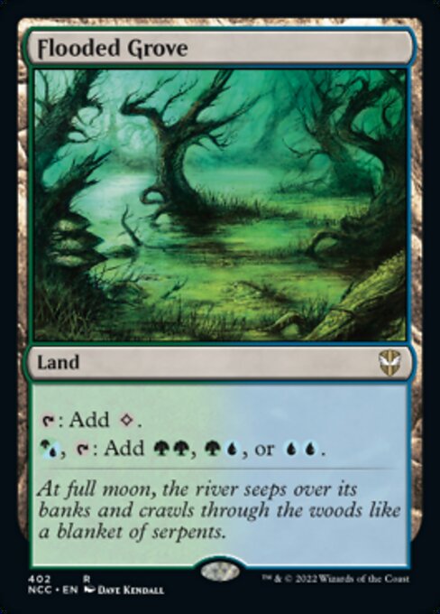 Flooded Grove #402 -  New Capenna Commander