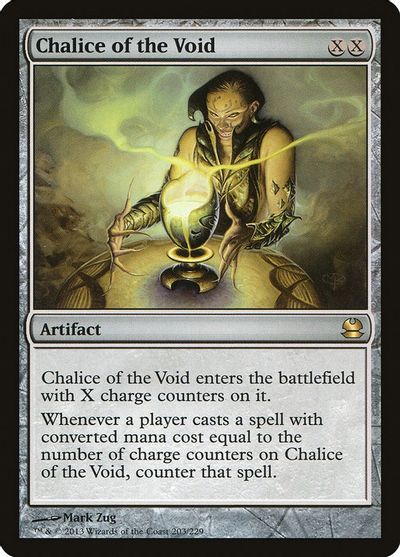 Foil Chalice Of The Void 203/229 - Modern Masters