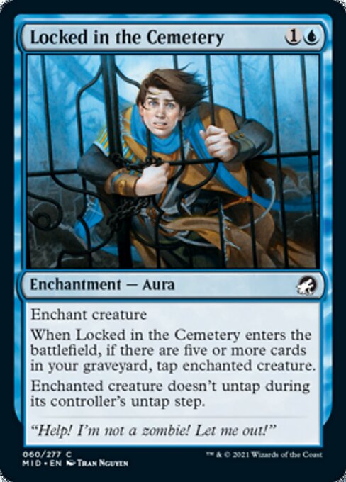 60Locked in the Cemetery 60/277 Common - Midnight Hunt