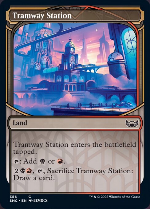 SHOWCASE Tramway Station  #356 - Streets of New Capenna