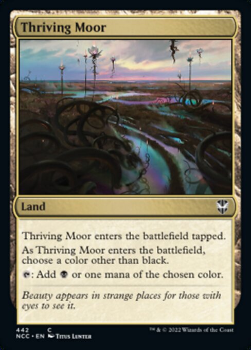 Thriving Moor #442 -  New Capenna Commander