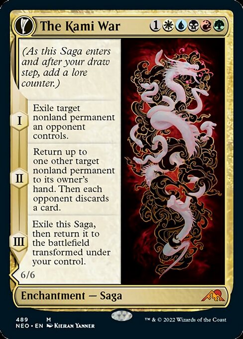 EXTENDEDThe Kami War // O-Kagachi Made Manifest 489 -  Kamigawa Neon Dynasty