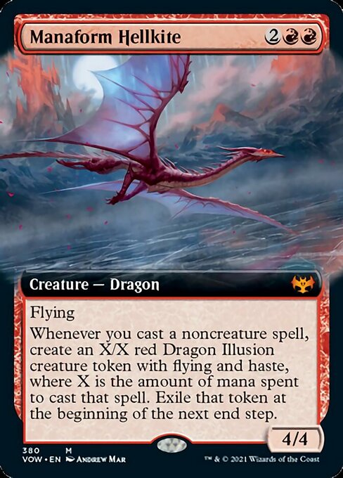 Extended Manaform Hellkite - 380 - Mythic Crimson Vow