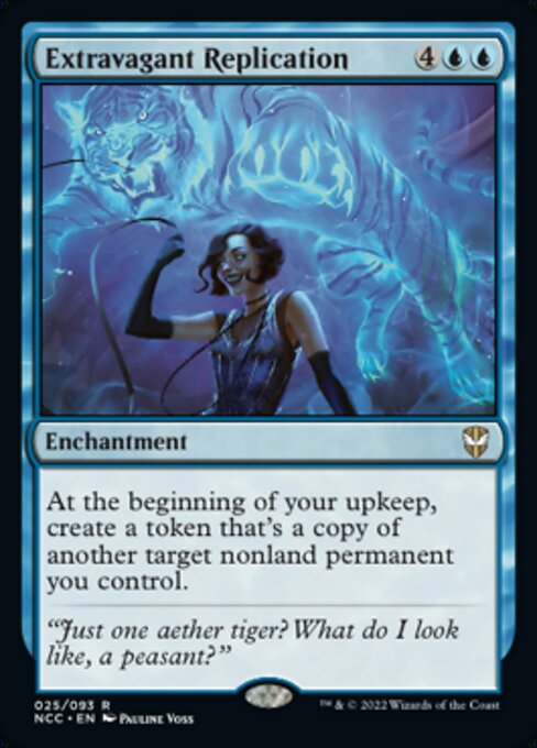 Extravagant Replication 25/93 -  New Capenna Commander