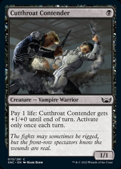 Cutthroat Contender 73/281 - Common Streets of New Capenna
